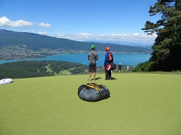 Planfait La-Forclaz parapente