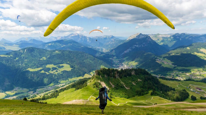 Grand Bornand-parapente